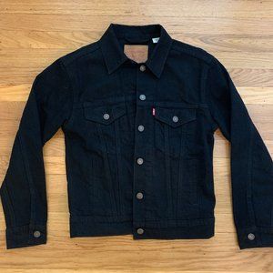 Levi's Classic Black Trucker Jacket